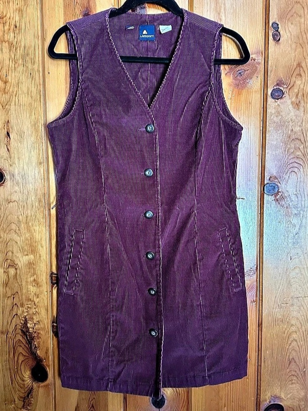 Lizsport Corduroy Mini Dress